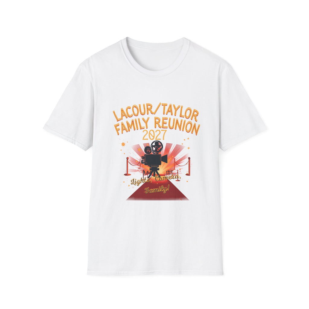 Family Reunion T-Shirt — 'Lacour/Taylor Family Reunion 2027' Retro Celebration Tee