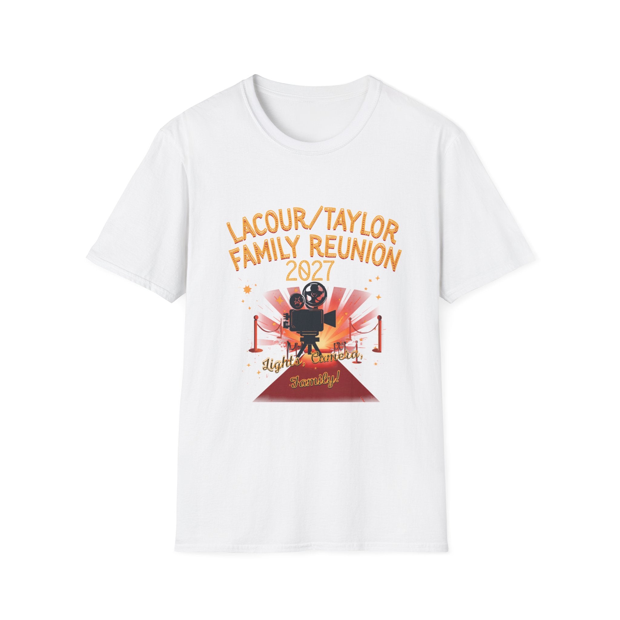 Family Reunion T-Shirt — 'Lacour/Taylor Family Reunion 2027' Retro Celebration Tee