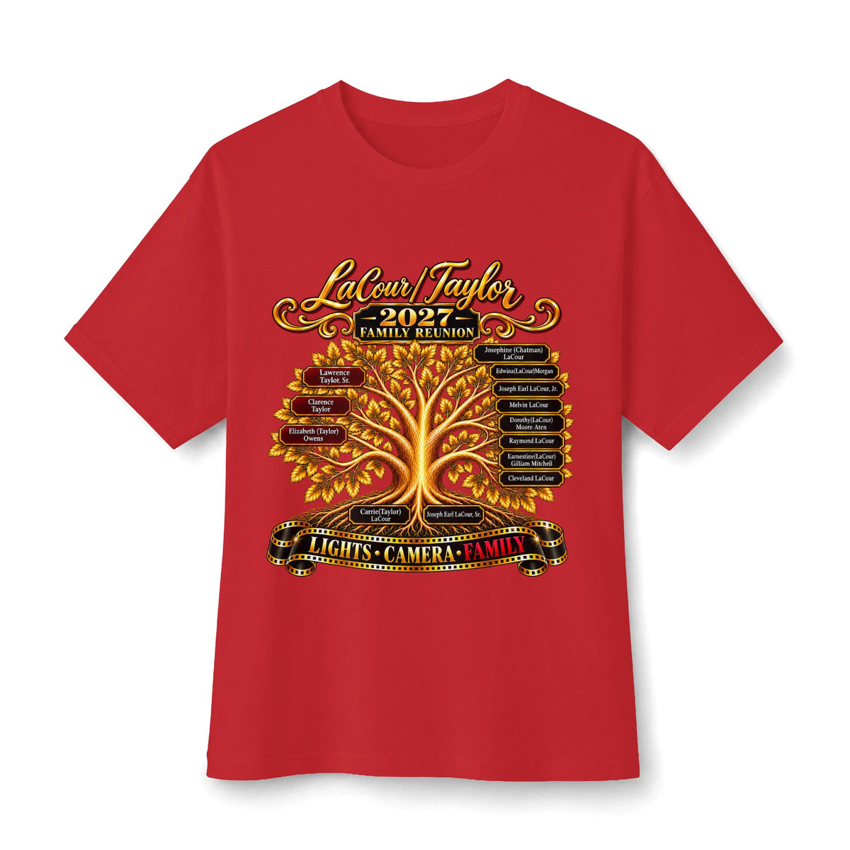 Family Reunion T-Shirt – Personalized Family Profit $13.48