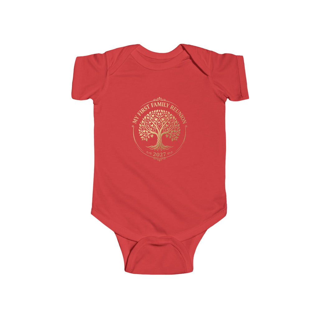 Infant Bodysuit – "My First Family Reunion" Family Profit $4.77